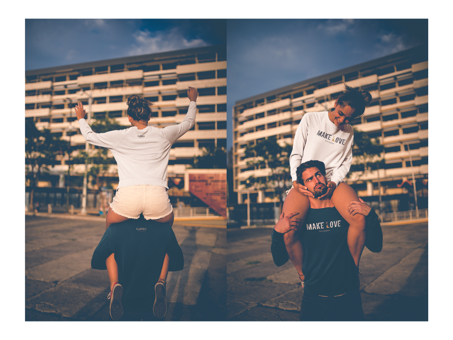 Make Love, your purpose- Unisex Long Sleeve Tee