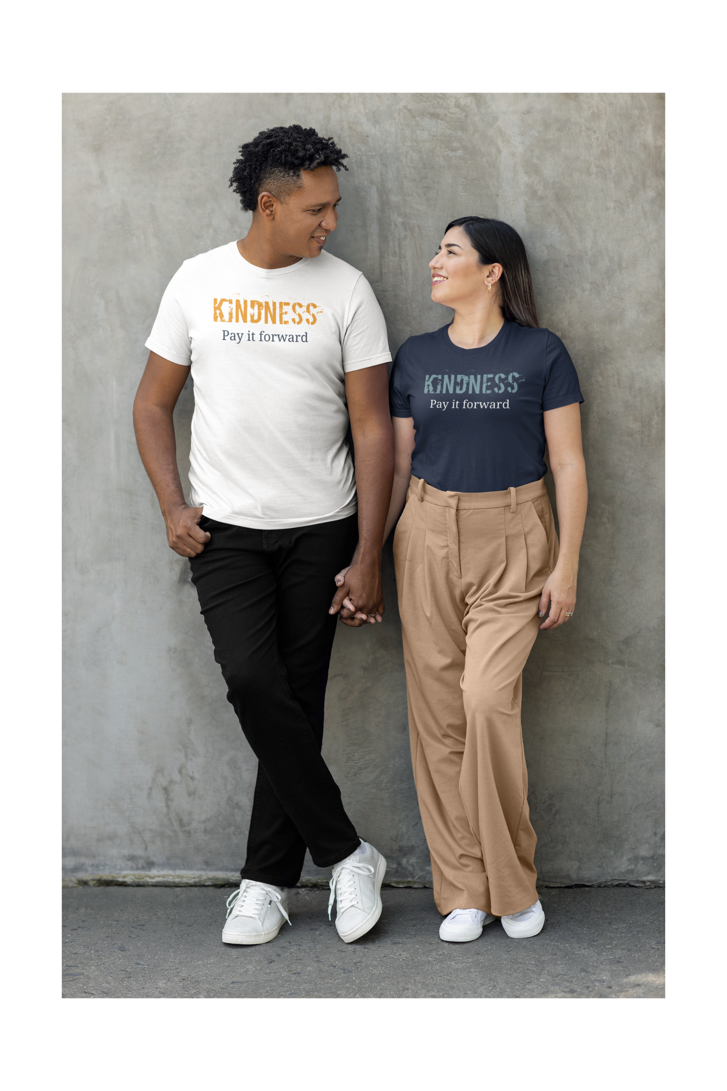 Kindness "Pay It Forward" T-Shirt — Bold Chest Quote Tee