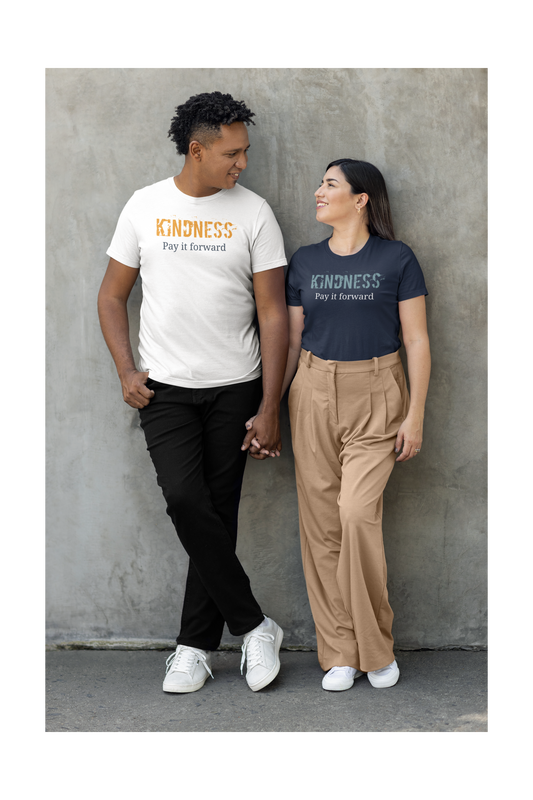 Kindness "Pay It Forward" T-Shirt — Bold Chest Quote Tee