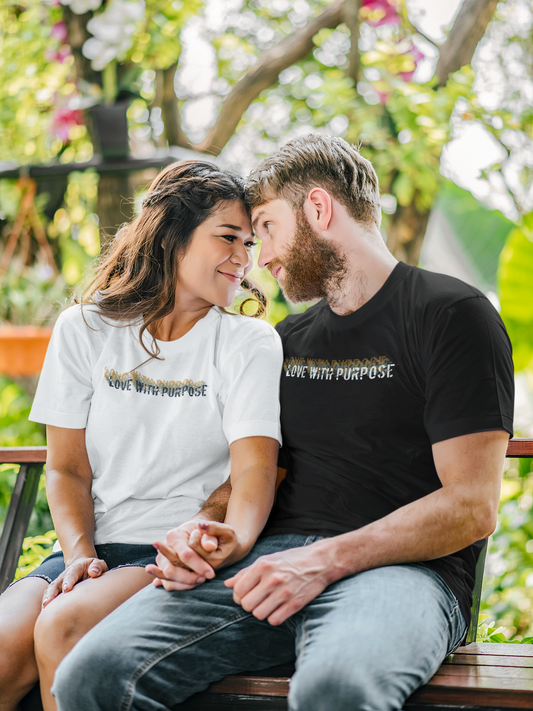 Love with Purpose- Unisex Heavy Cotton Tee