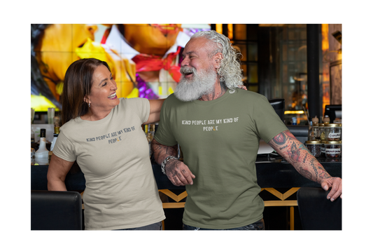 Kind People are my Kind of People- Unisex Heavy Cotton T-Shirt