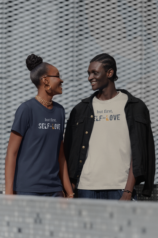 but First, Self-Love- Unisex Heavy Cotton Tee