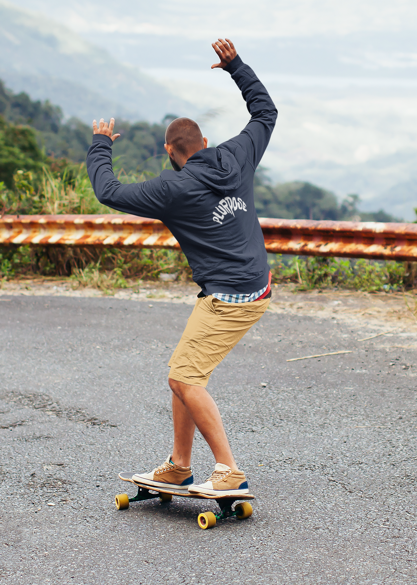 PLURPOSE - Cozy Unisex Zip Hoodie Sweatshirt