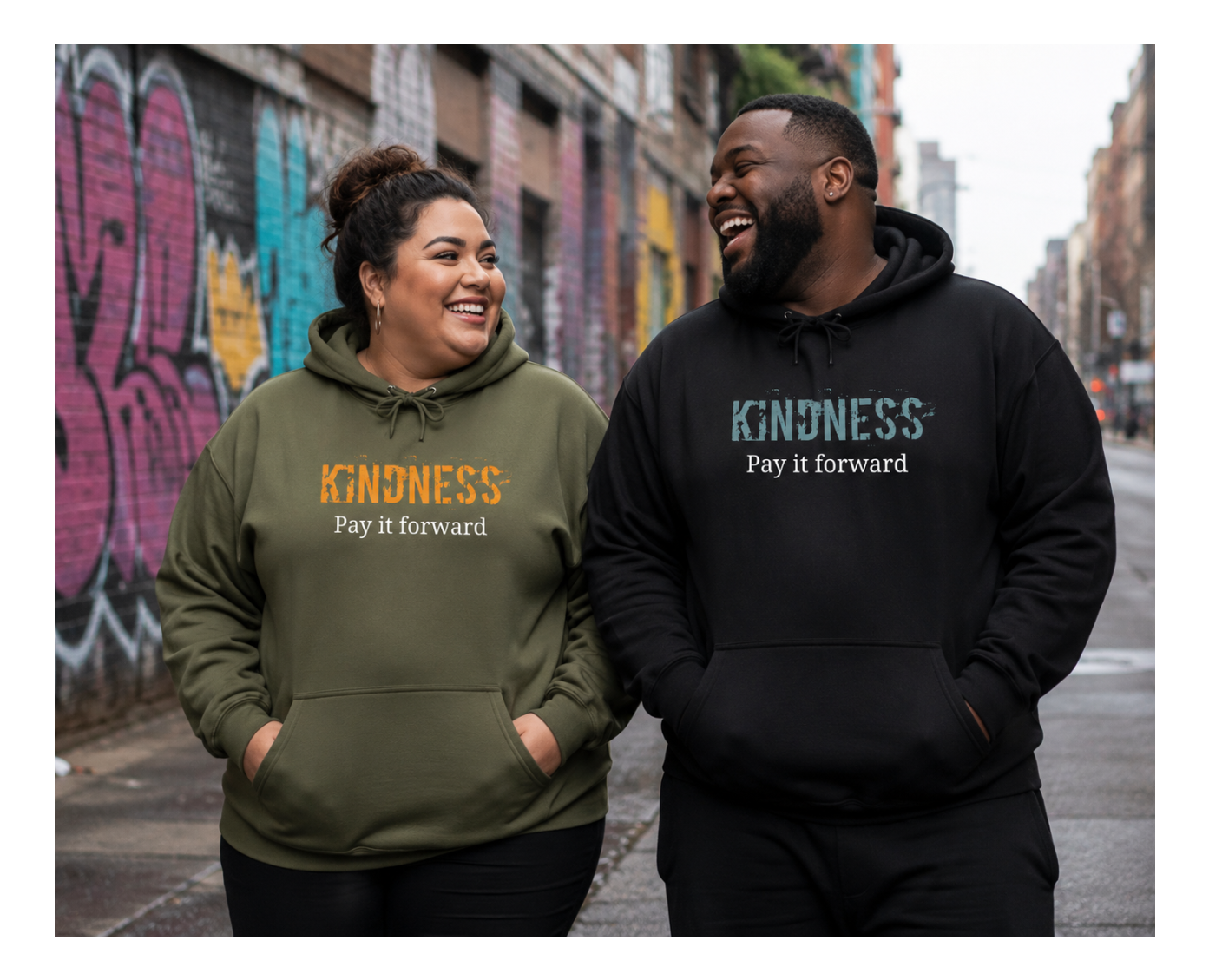 Kindness Pay It Forward Hoodie - Unisex Heavy Blend Sweatshirt