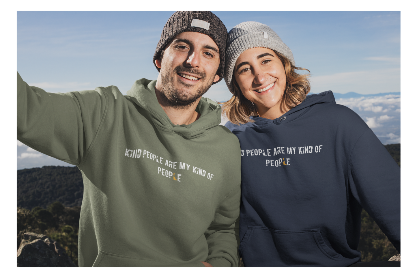 Kind People are my Kind of People - Hooded Sweatshirt