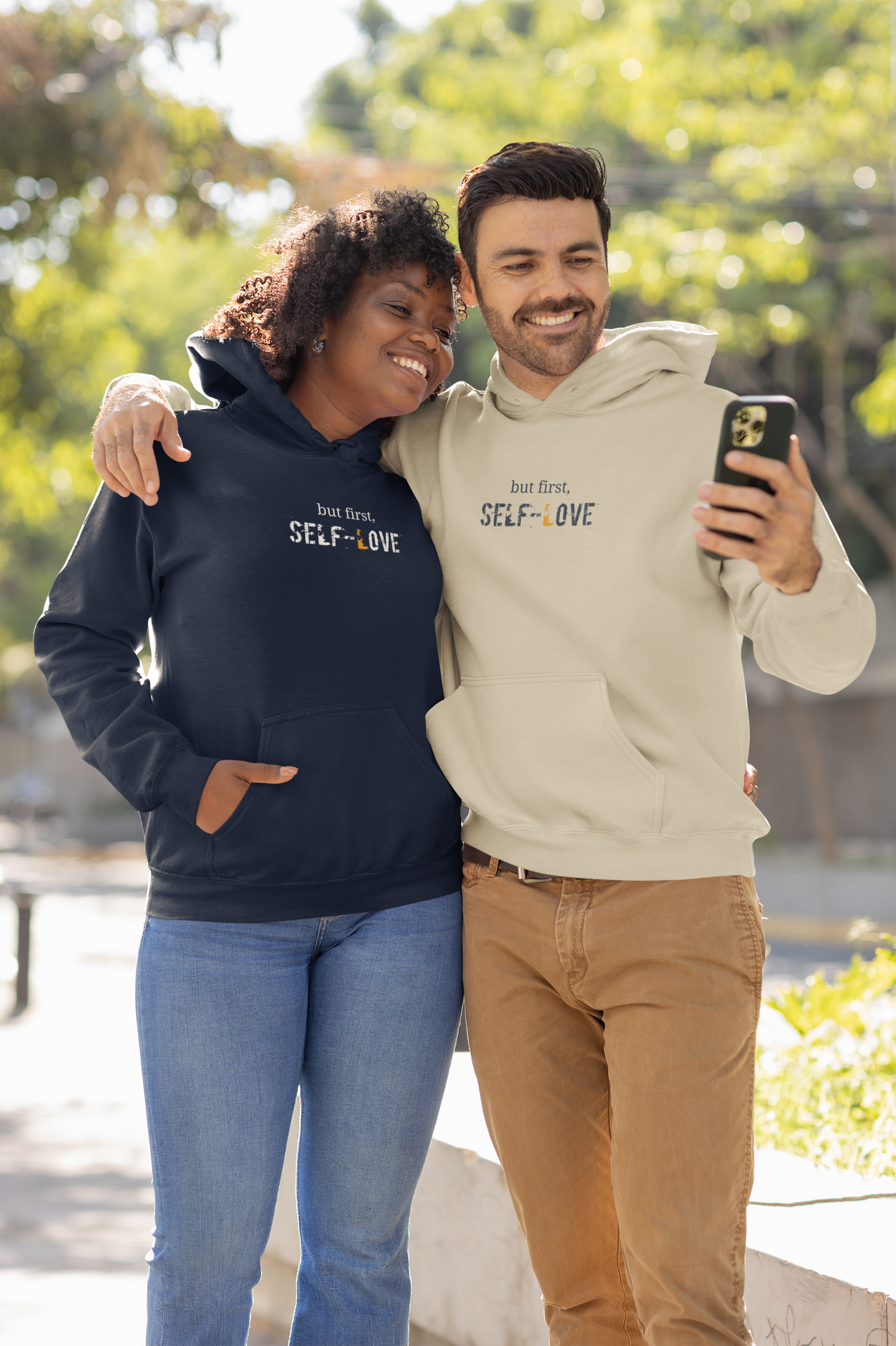 but first, Self-Love Hoodie | Unisex Heavy Blend Sweatshirt