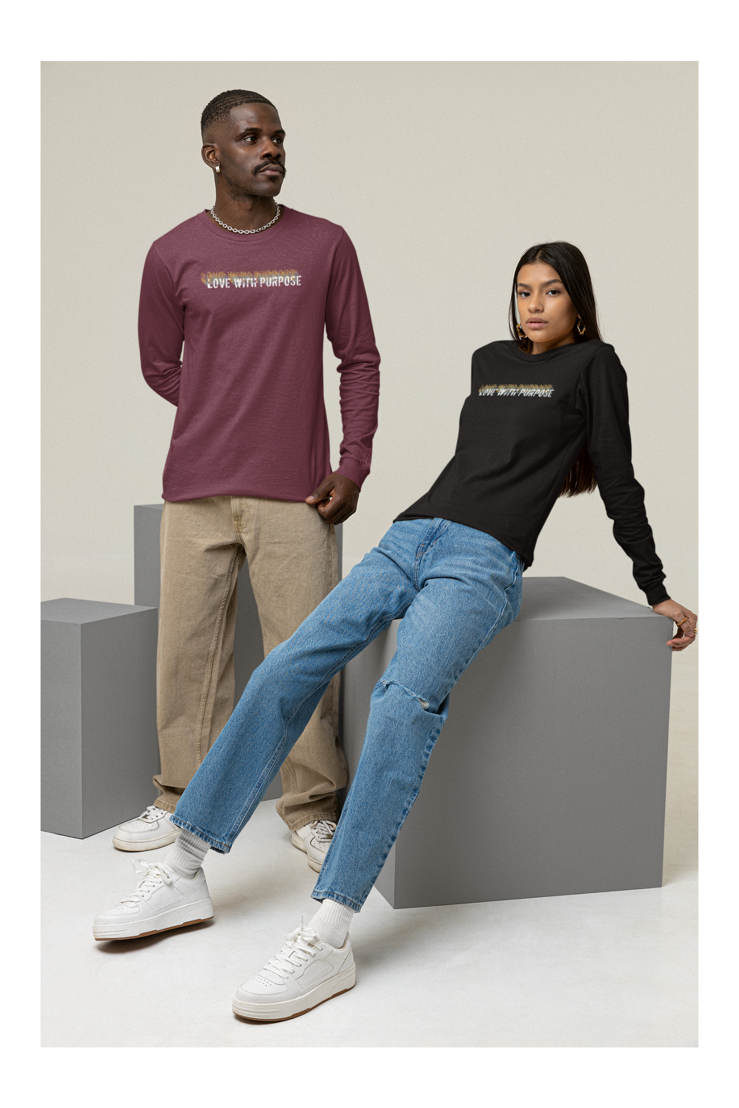 Love with Purpose- Long Sleeve Tee