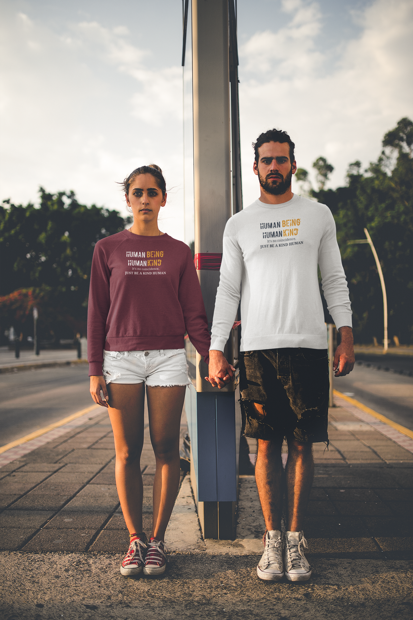 Human Being, Human Kind - Unisex Long Sleeve Tee