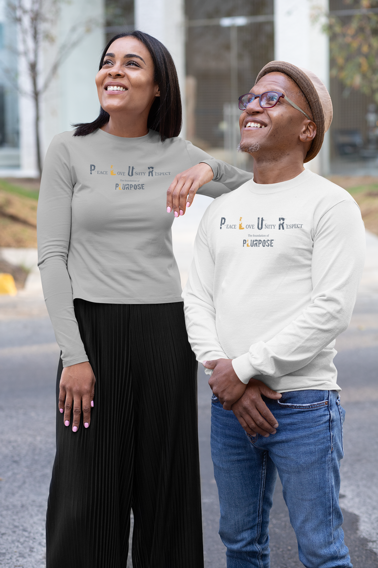 PLUR Foundation- Long Sleeve Tee - Unisex Cotton Shirt
