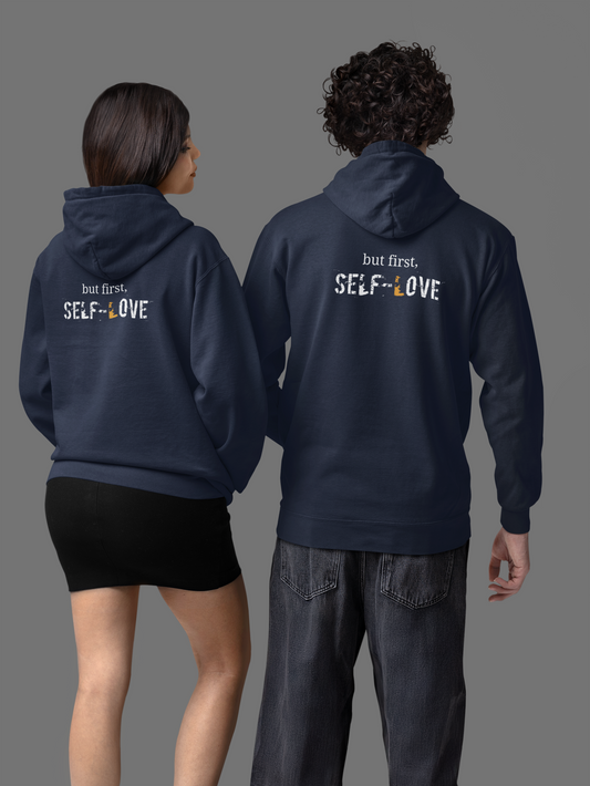 Self-Love First - Unisex Zip Hoodie