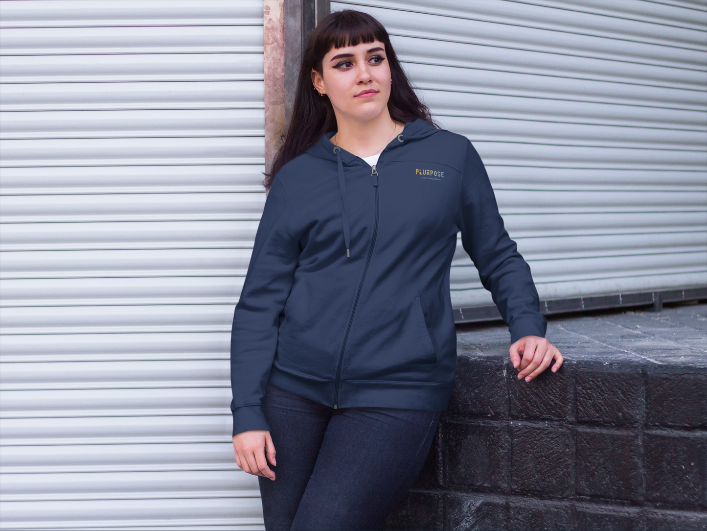 There is Power in Kindness - Unisex Full Zip Hoodie