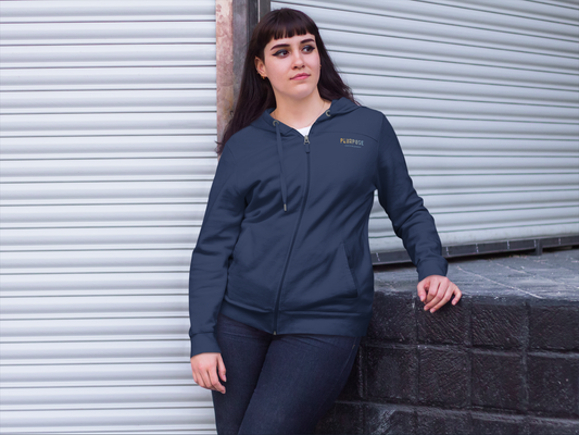 There is Power in Kindness - Unisex Full Zip Hoodie