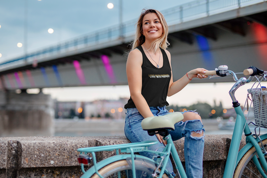 Love with Purpose - Unisex Jersey Tank Top