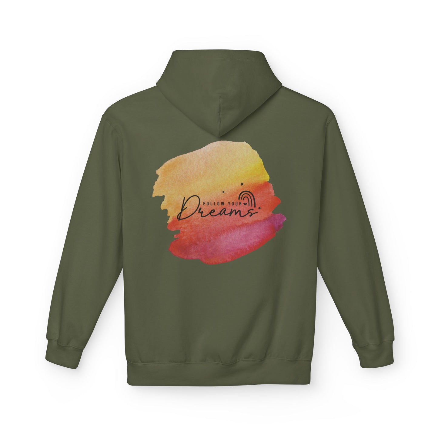 Follow your Dreams - Dreamy Softstyle Fleece Hoodie