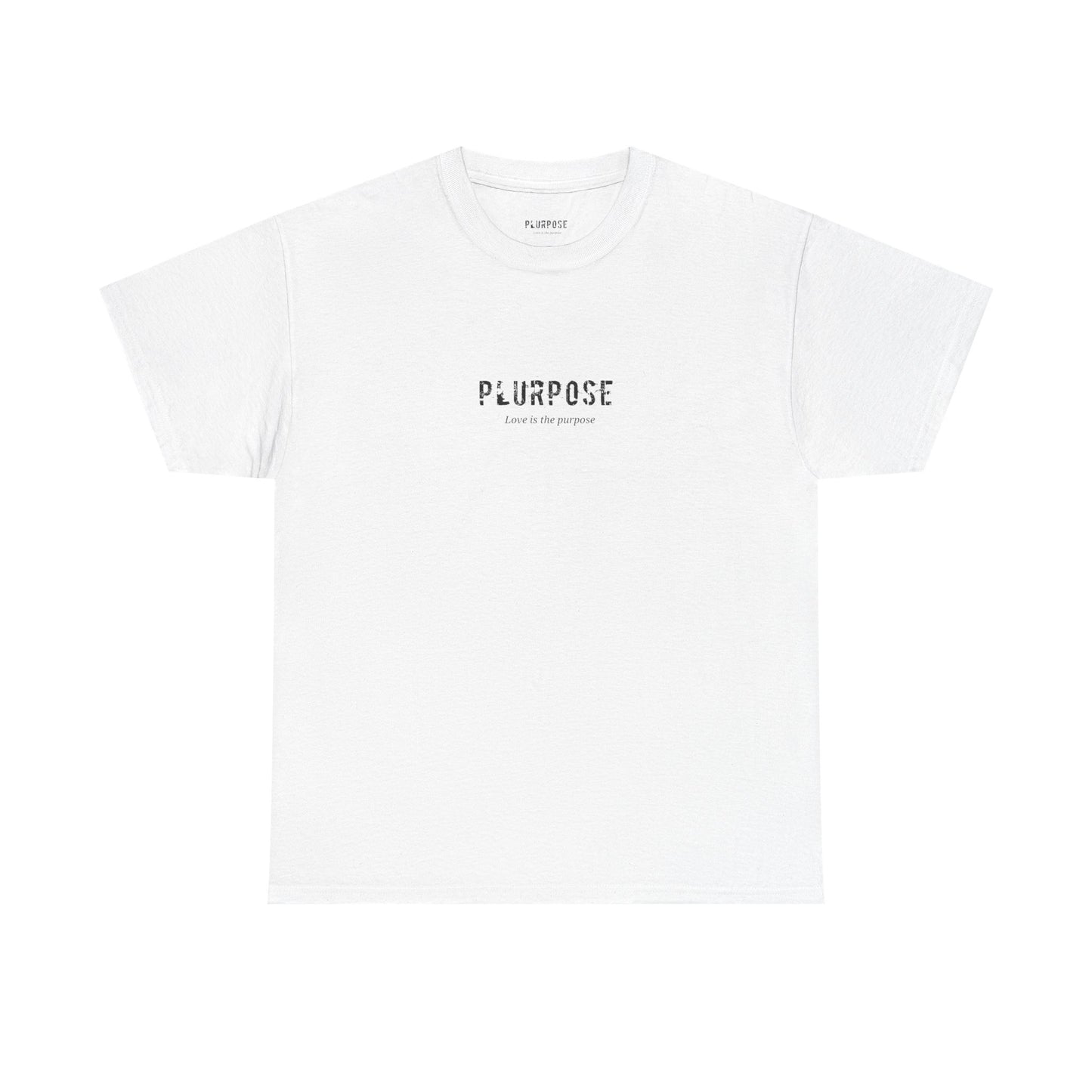 “Spread Love Like a Virus” White Graphic T-Shirt