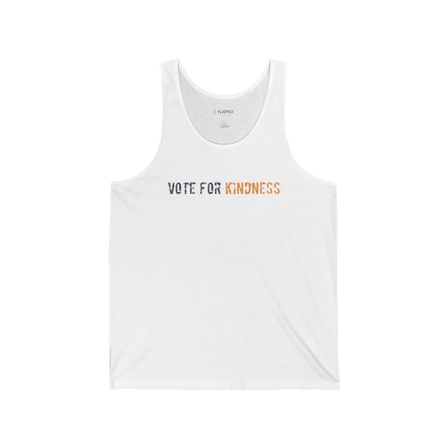 Vote for Kindness - Unisex Jersey Tank