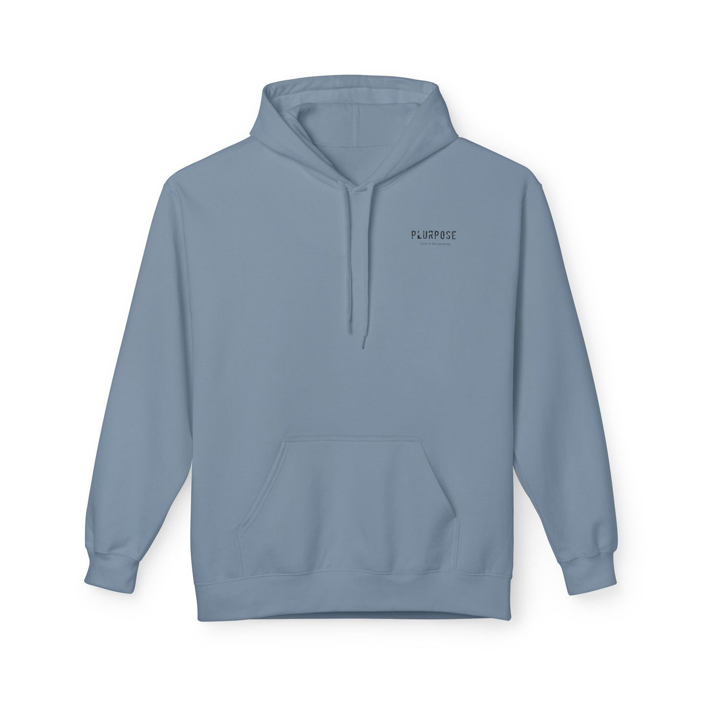 Be Original - Colorful Artistic Fleece Hoodie