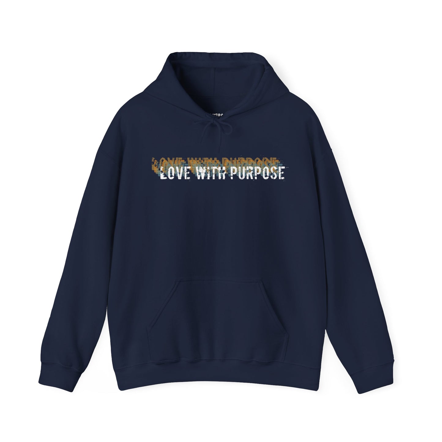 Love With Purpose - Cozy Sweatshirt Unisex Hoodie