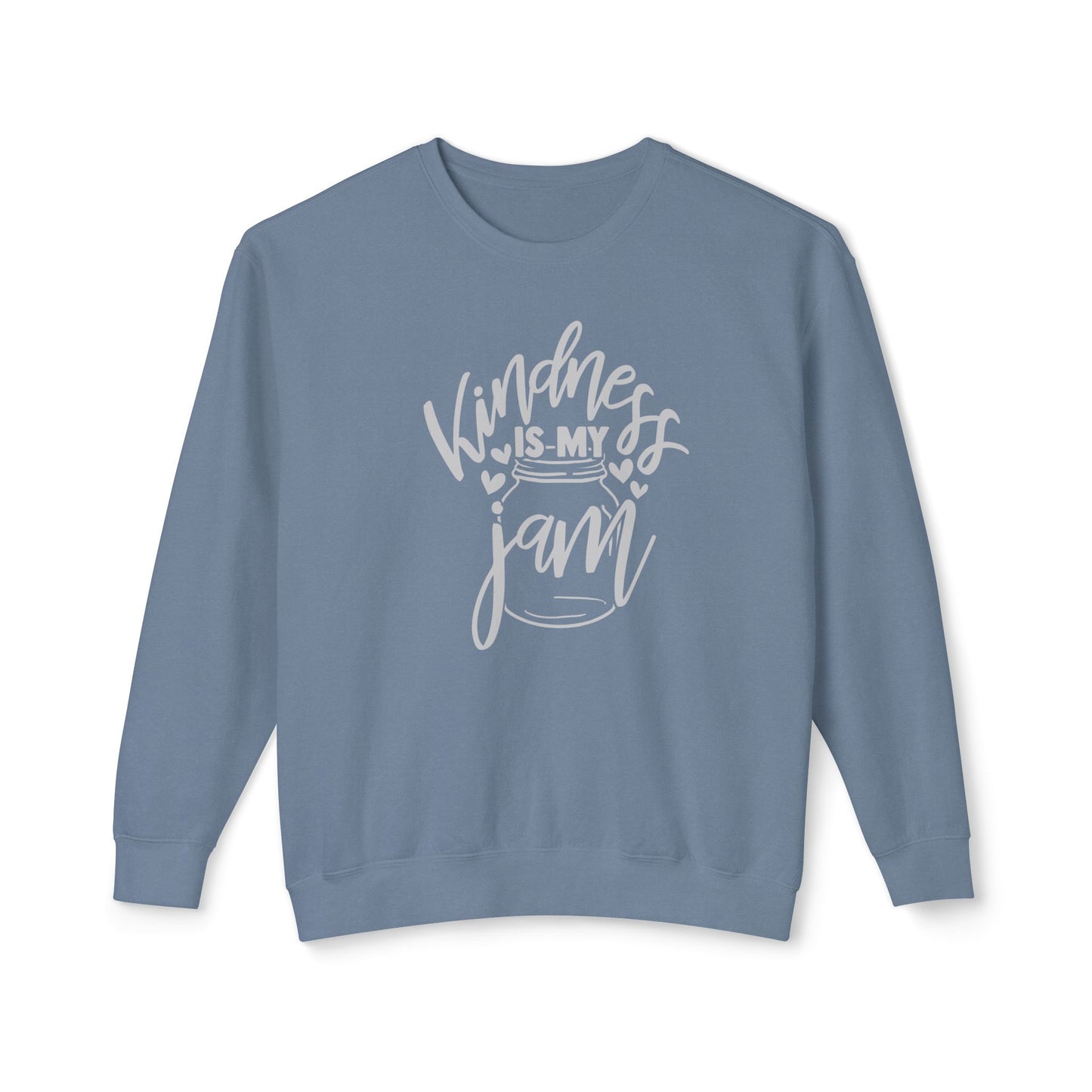 Kindness is My Jam - Lightweight Crewneck Sweatshirt