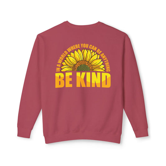 Be Kind - Sunflower - Crewneck Sweatshirt