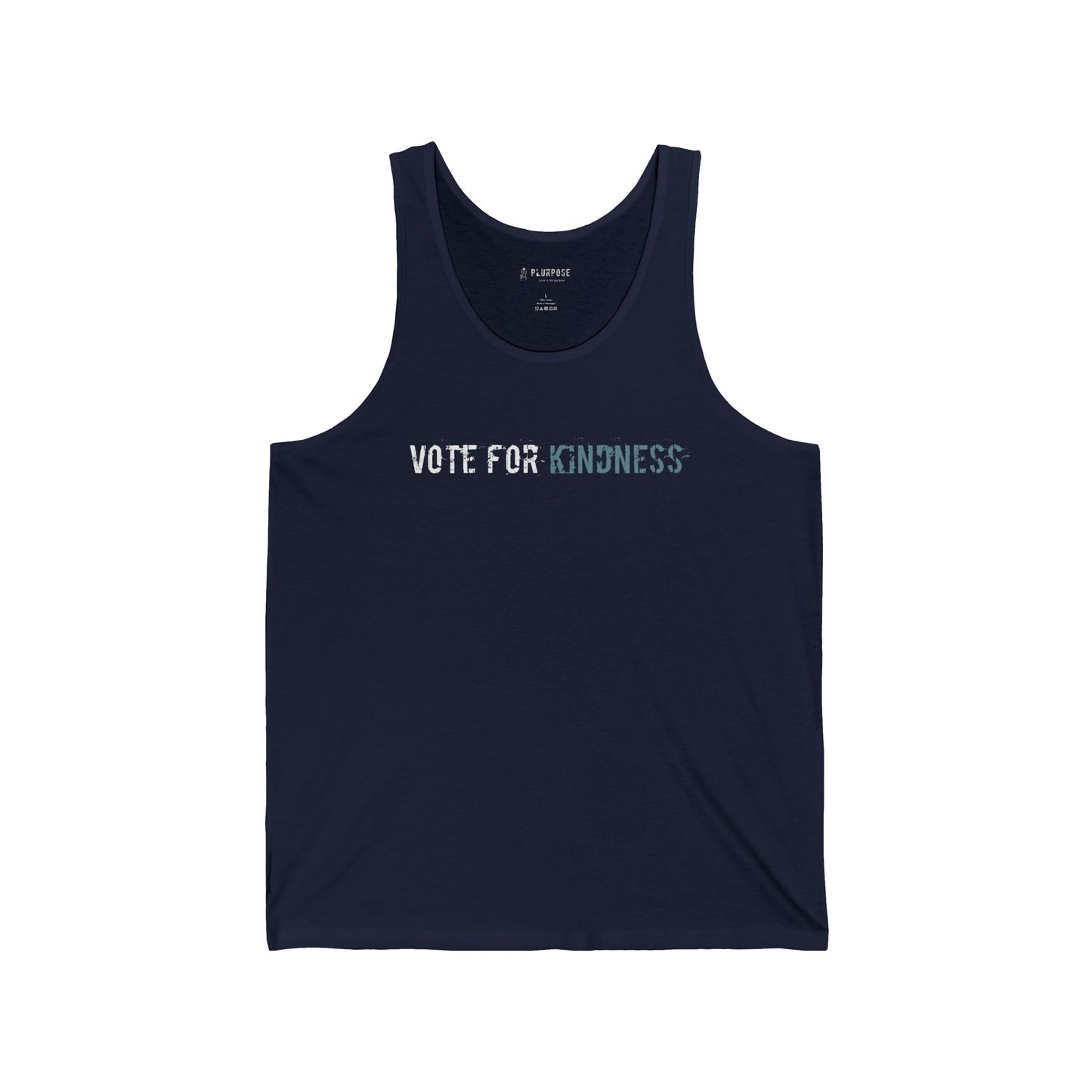 Vote for Kindness - Unisex Jersey Tank