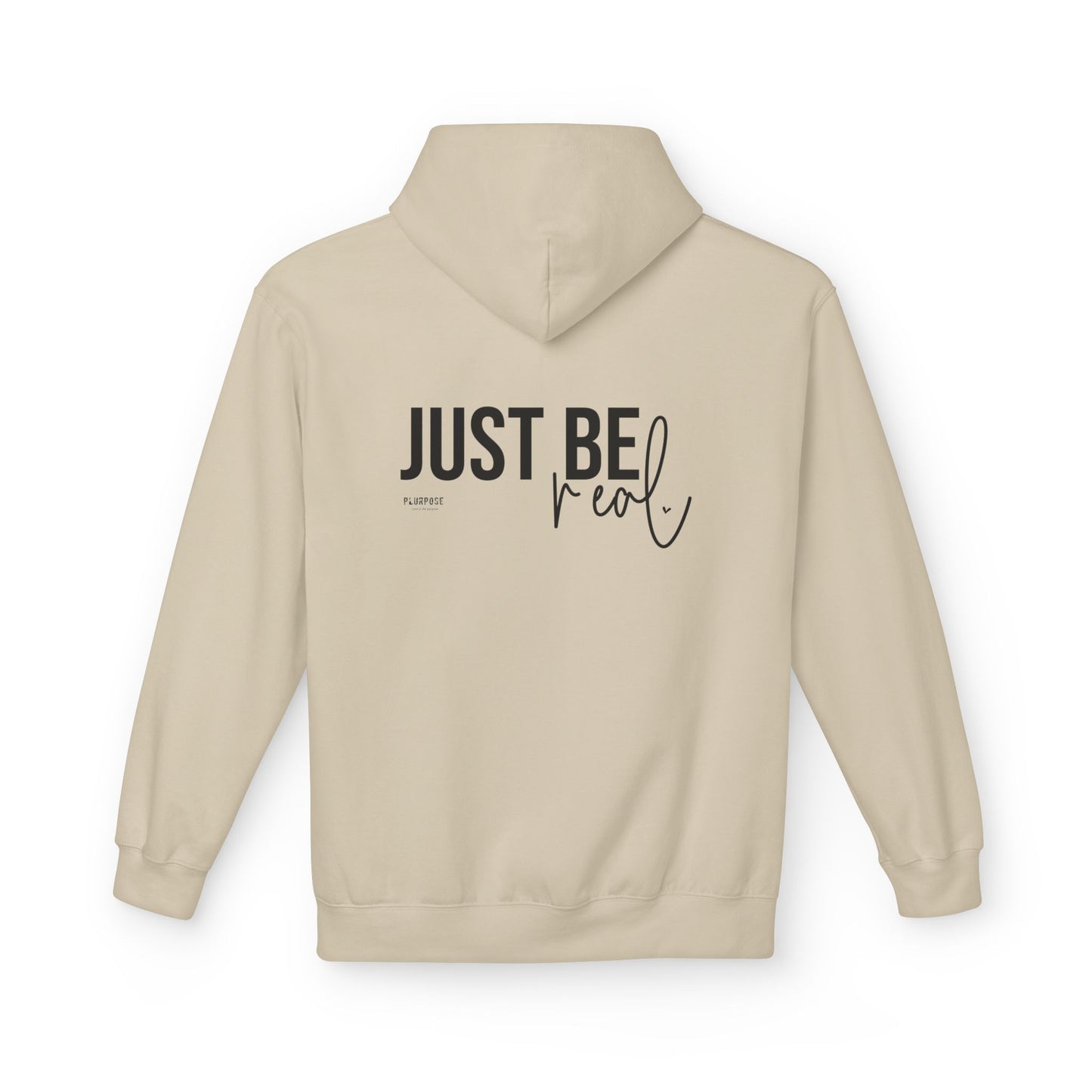 You Don't Have to be Perfect Just Be Real- Inspirational Fleece Hoodie