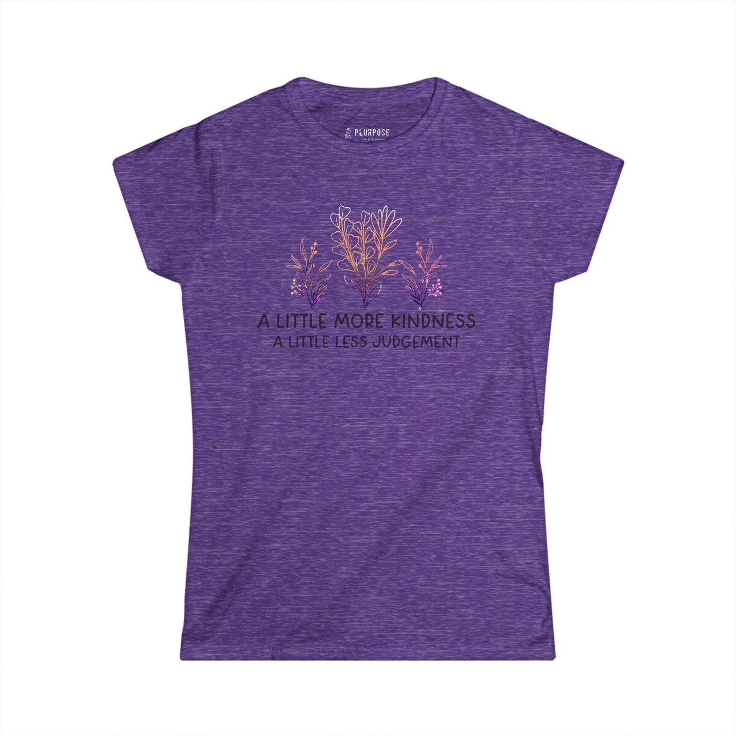 More Kindness, Less Judgement - Women's Softstyle Tee