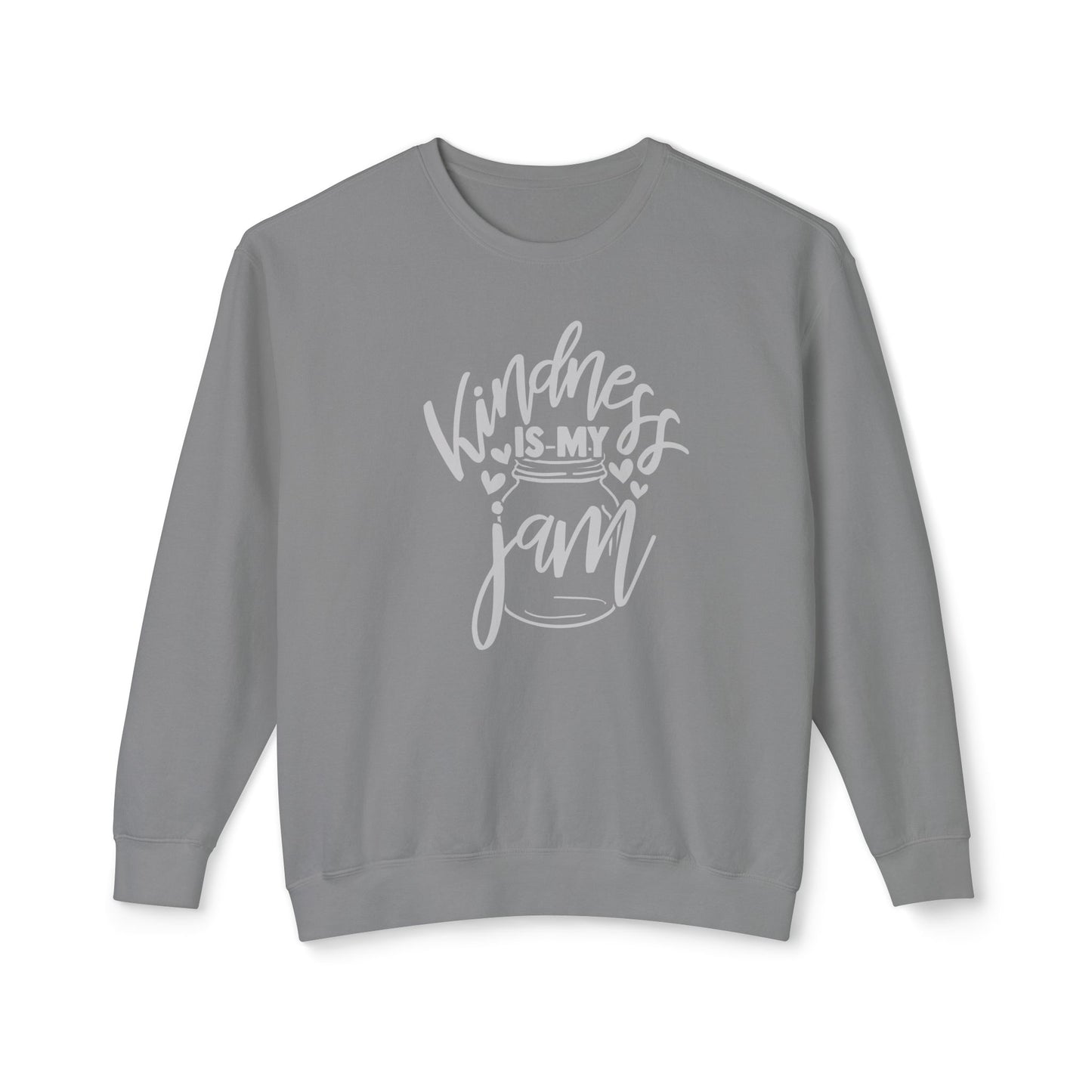 Kindness is My Jam - Lightweight Crewneck Sweatshirt