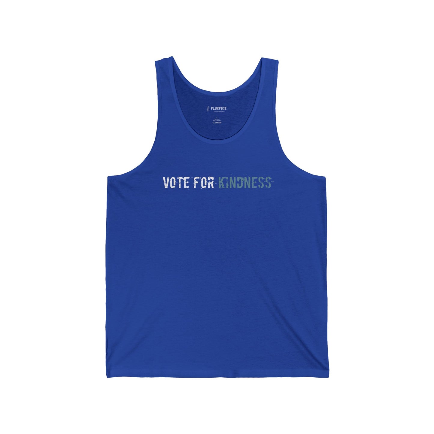 Vote for Kindness - Unisex Jersey Tank