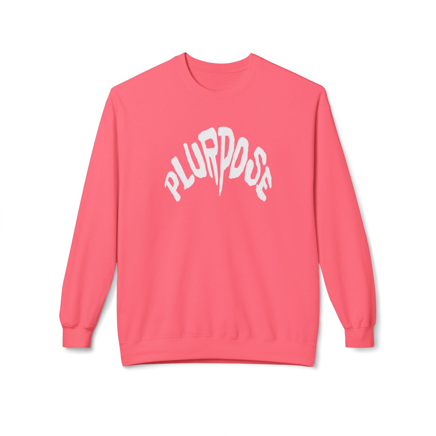 PLURPOSE Statement- Cozy Unisex Crewneck Sweatshirt