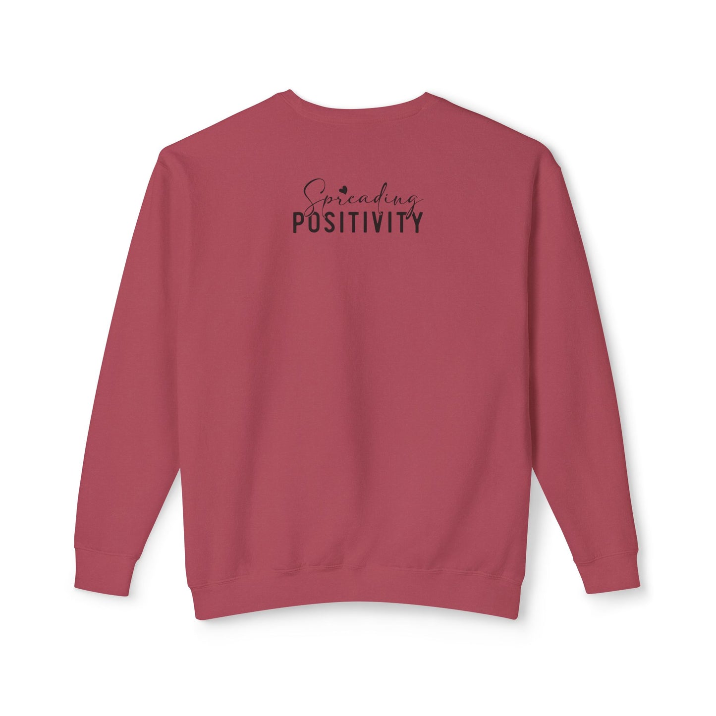 Kindness, a Ripple Effect- Spreading Positivity - Lightweight Crewneck Sweatshirt