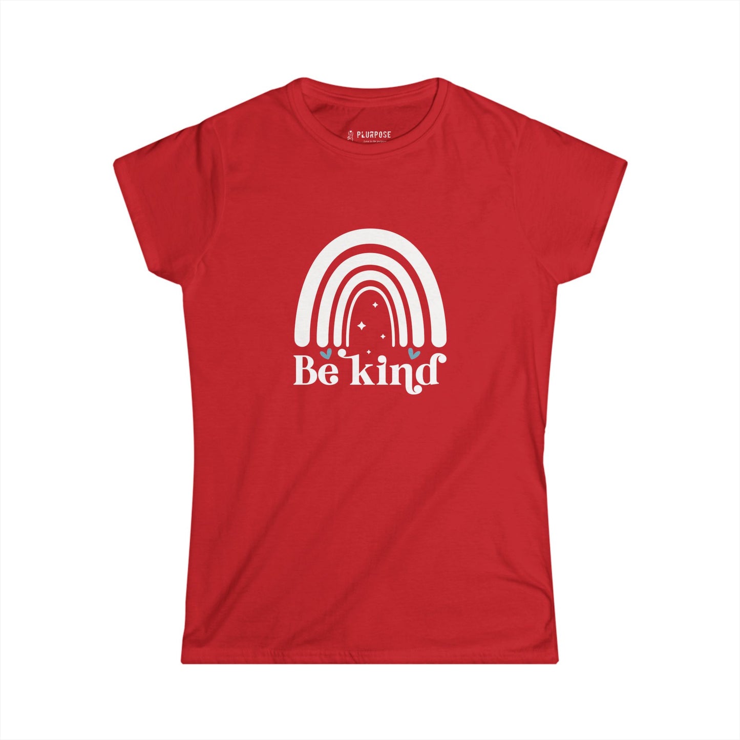 Be Kind - Rainbow - Women's Softstlye Tee
