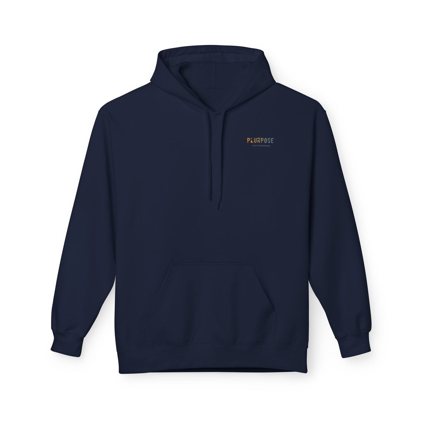 Be Original - Colorful Artistic Fleece Hoodie