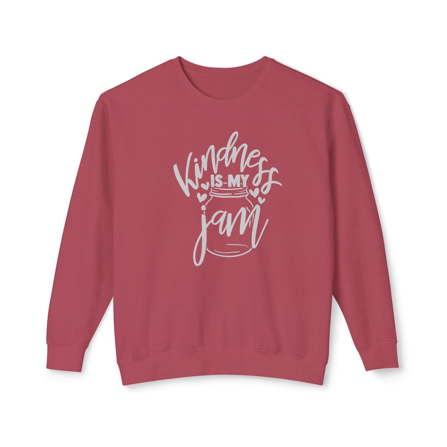 Kindness is My Jam - Lightweight Crewneck Sweatshirt