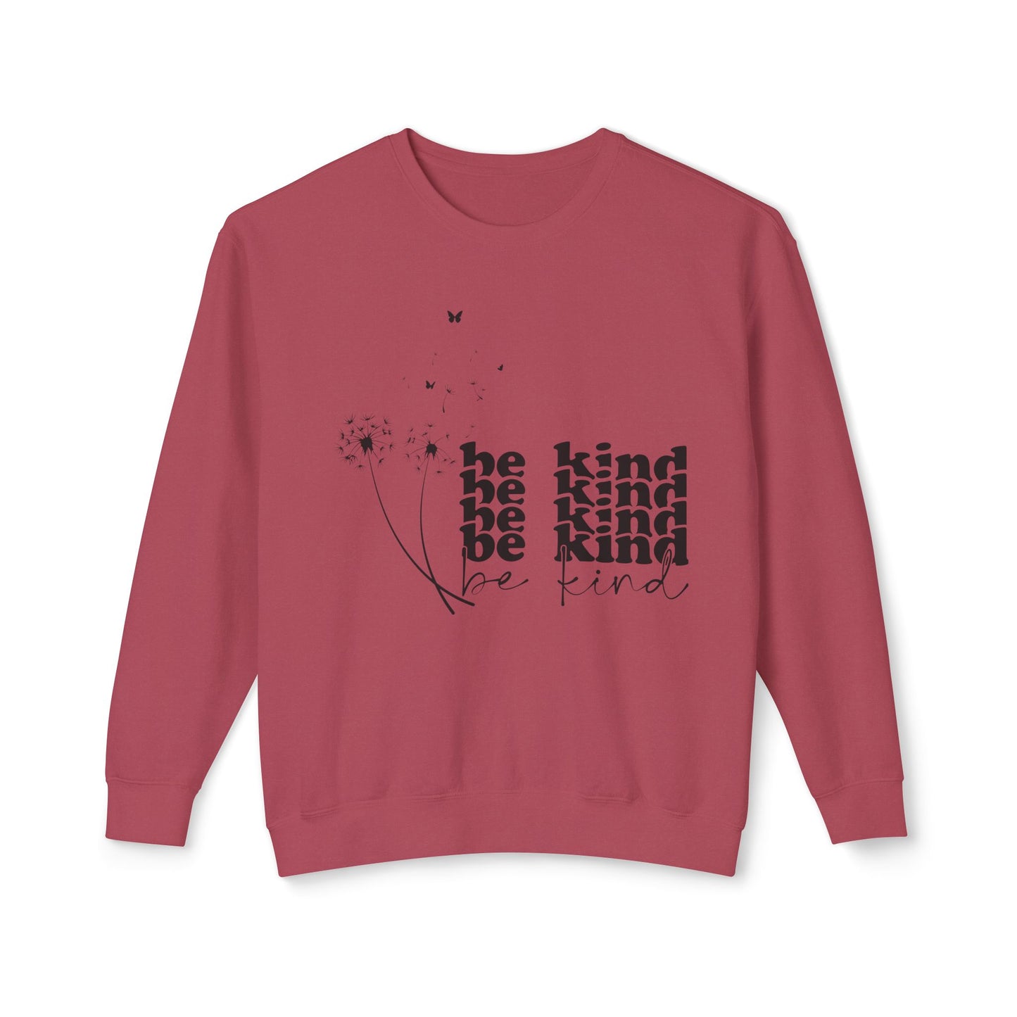 Be Kind, Lightweight Crewneck Sweatshirt