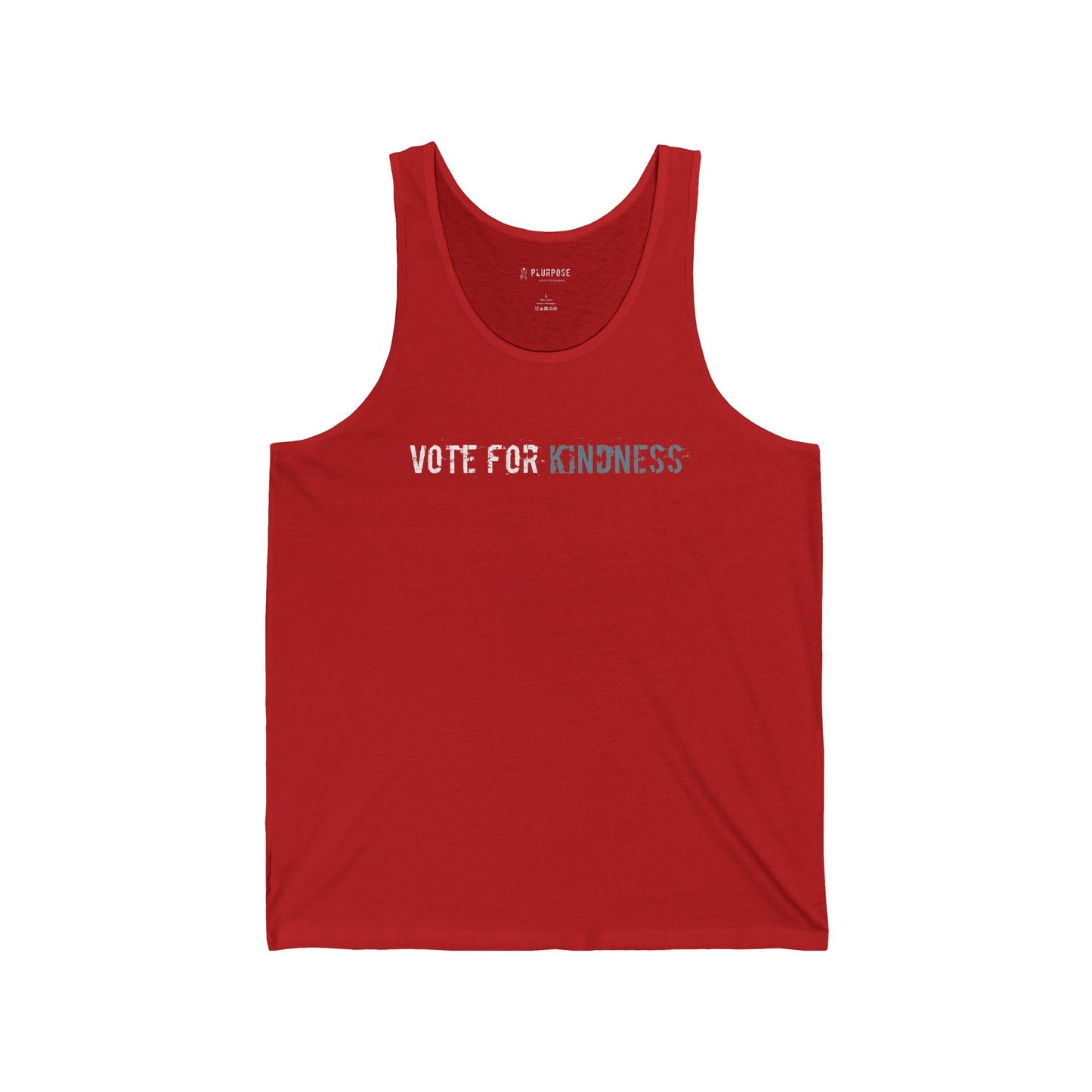 Vote for Kindness - Unisex Jersey Tank