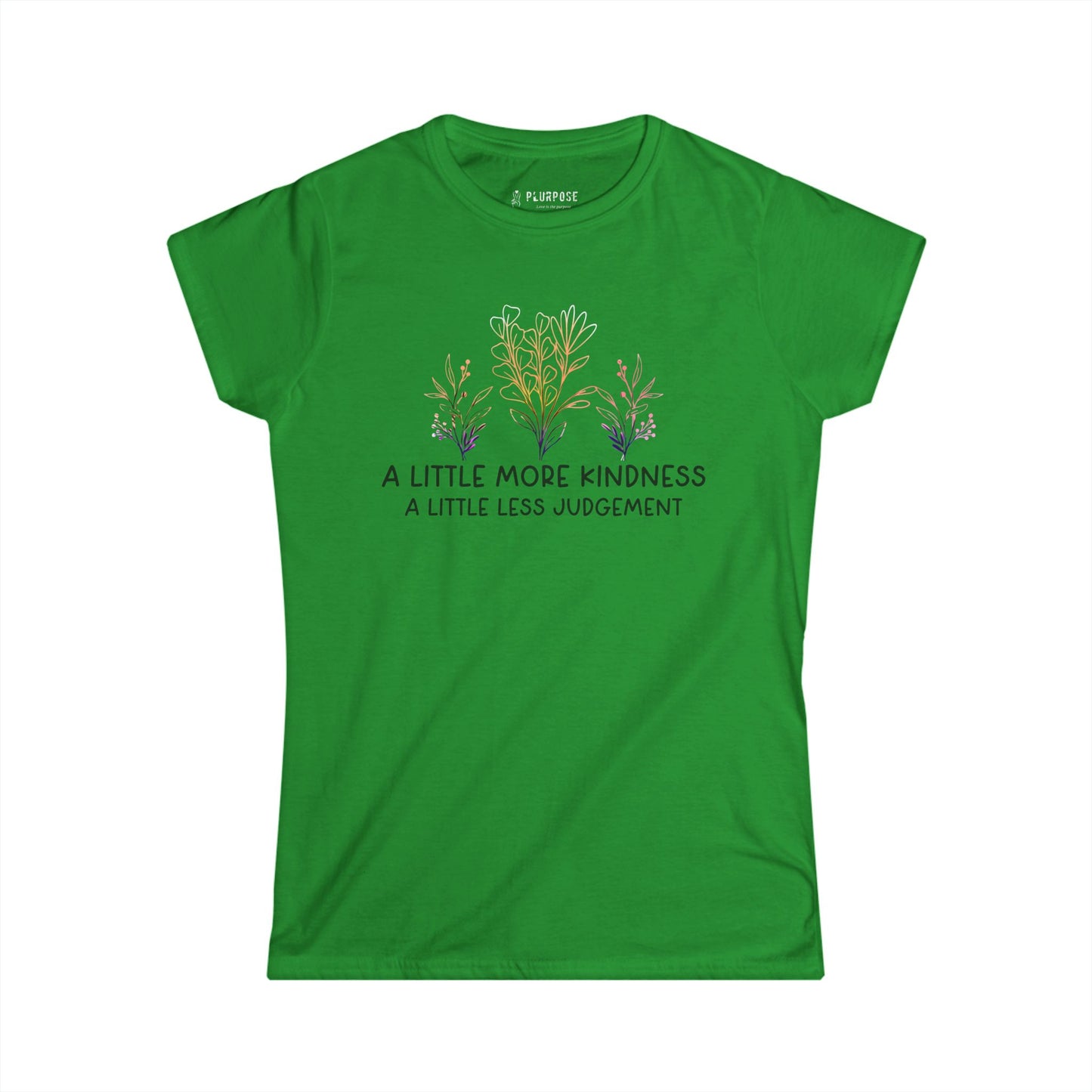 More Kindness, Less Judgement - Women's Softstyle Tee