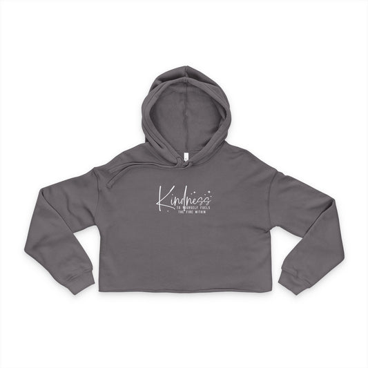 Kindness to Yourself - Women's Cropped Hoodie
