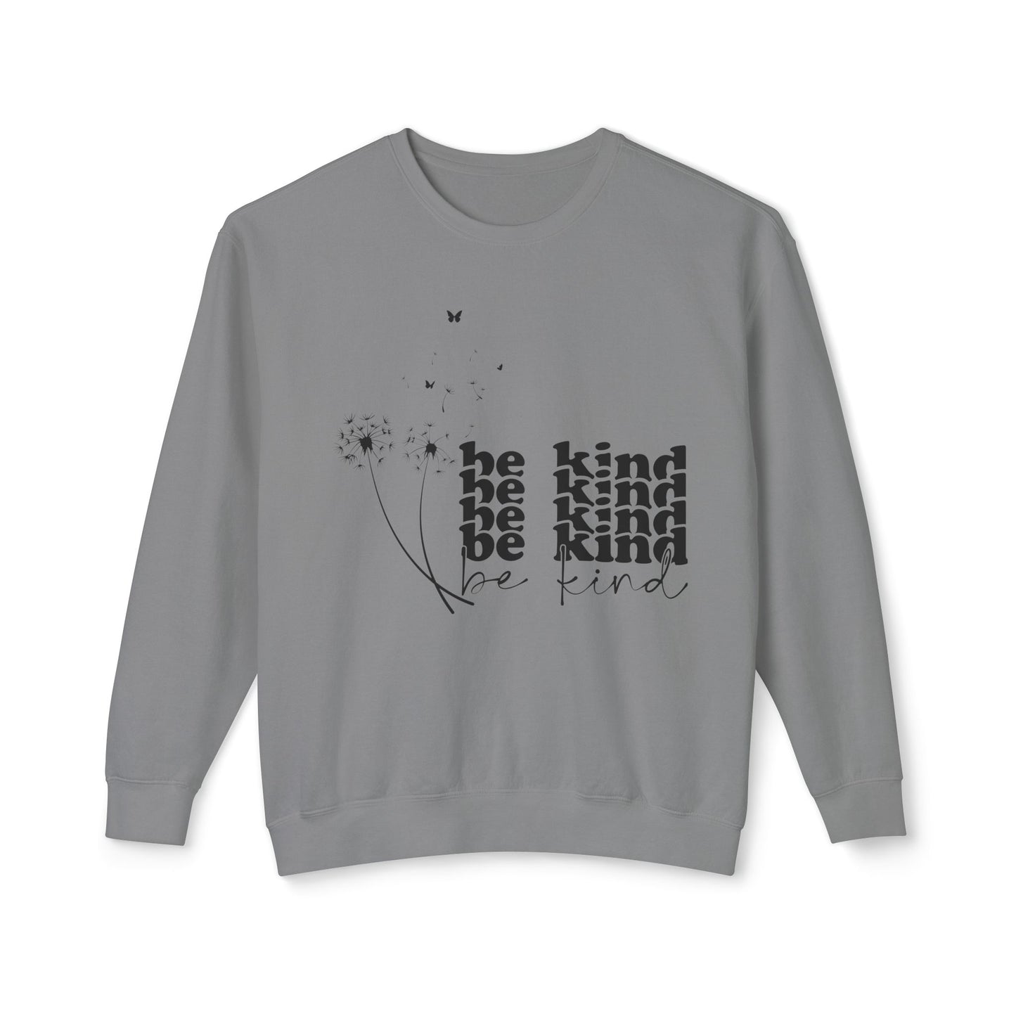 Be Kind, Lightweight Crewneck Sweatshirt