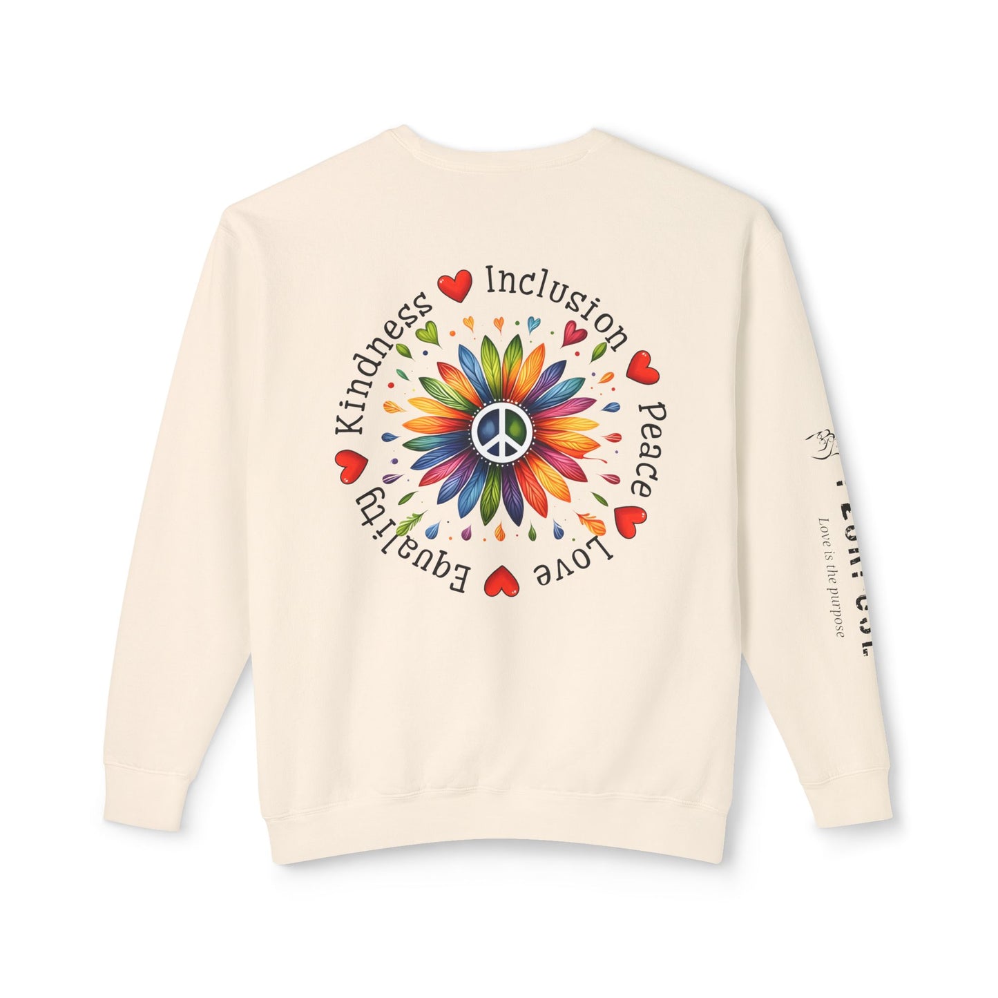 Kindness & Inclusion - Colorful - Crewneck Sweatshirt