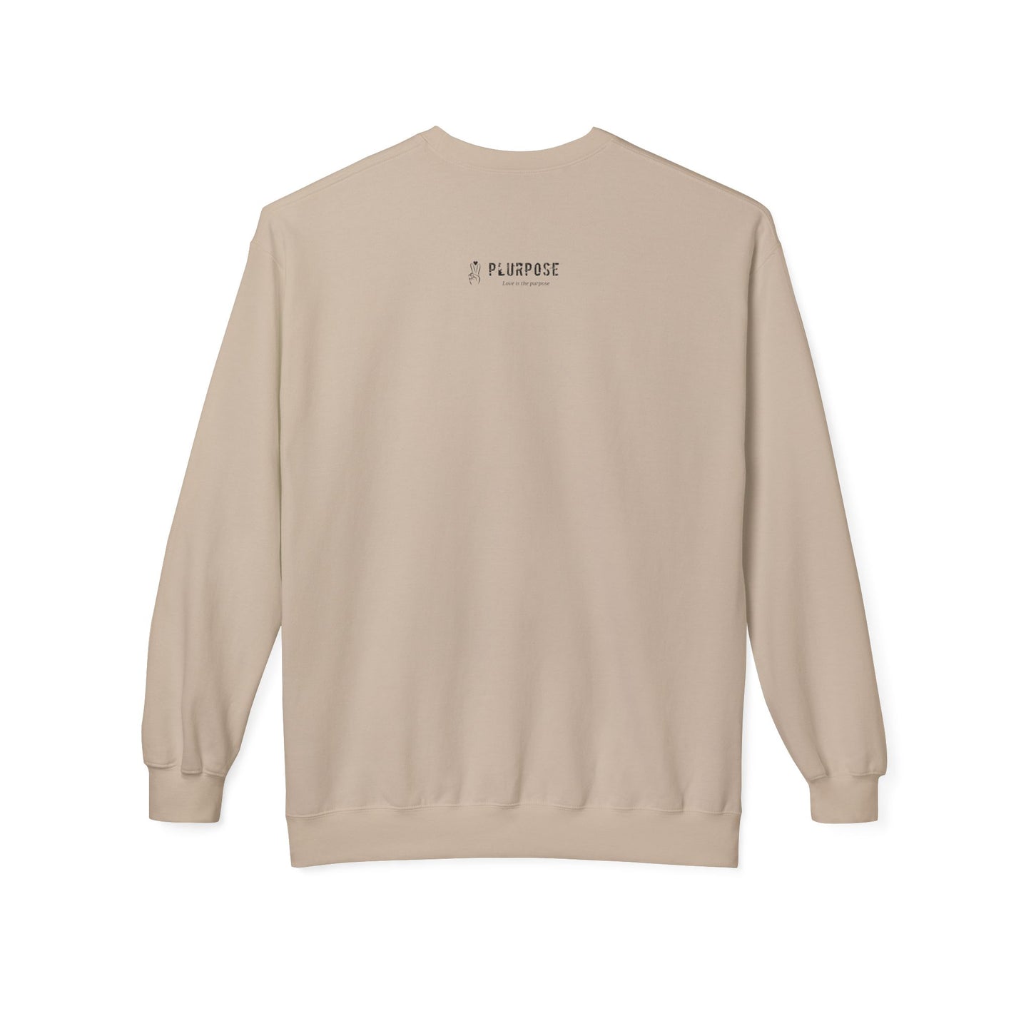 Human Being, Human Kind- Cozy Unisex Fleece Crew Sweatshirt