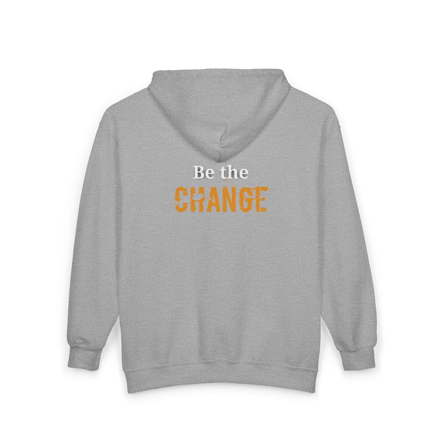 Be the Change- Unisex Cozy Zip-Up Hoodie