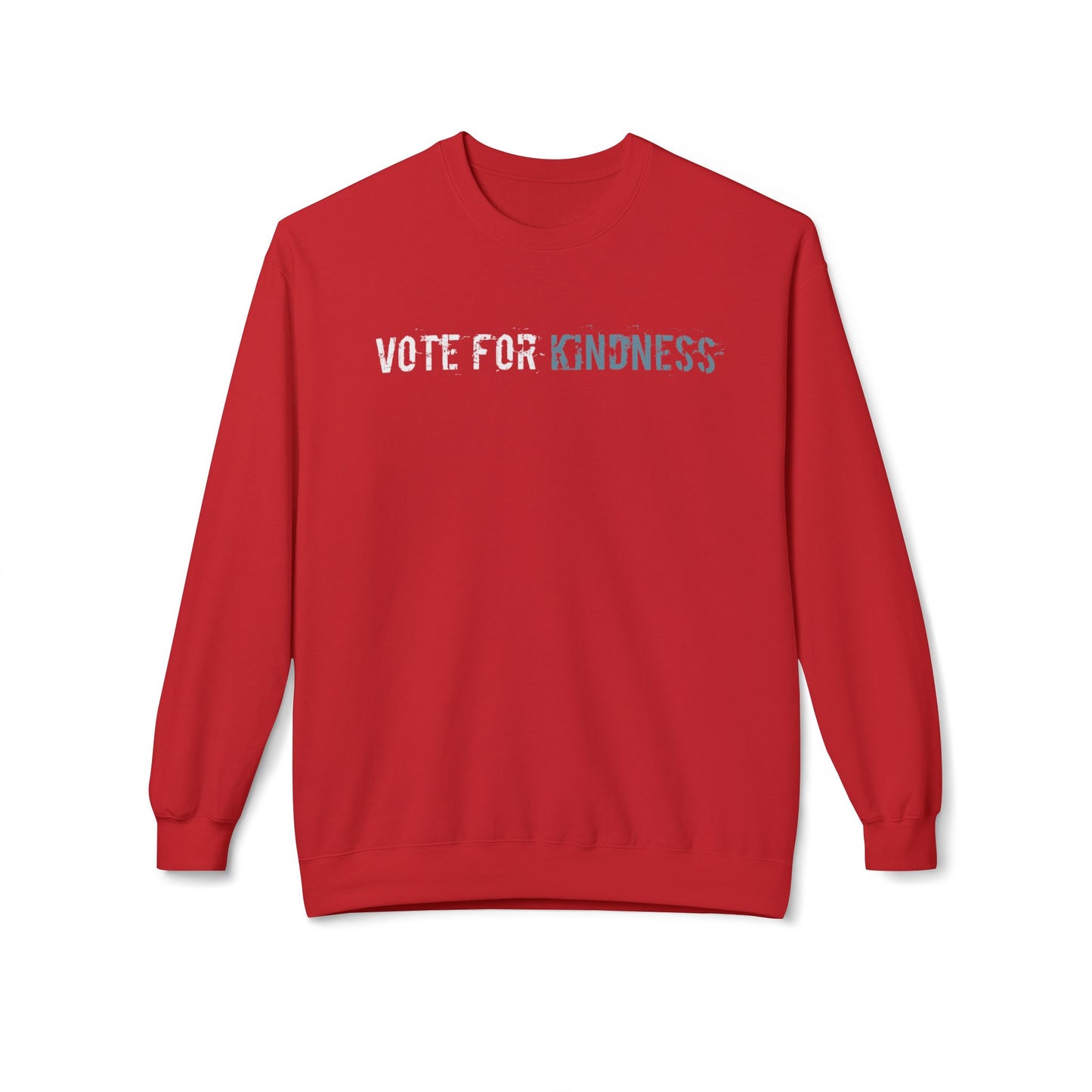 Vote for Kindness- Unisex Cozy Crewneck Sweatshirt