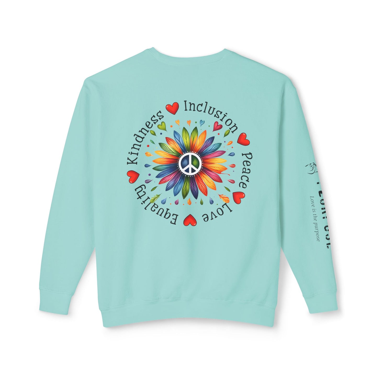 Kindness & Inclusion - Colorful - Crewneck Sweatshirt