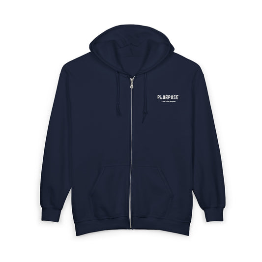 PLURPOSE - Cozy Unisex Zip Hoodie Sweatshirt