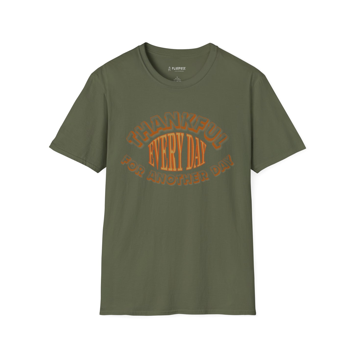 Thankful Every Day - Softstyle T-Shirt, Gratitude Tee