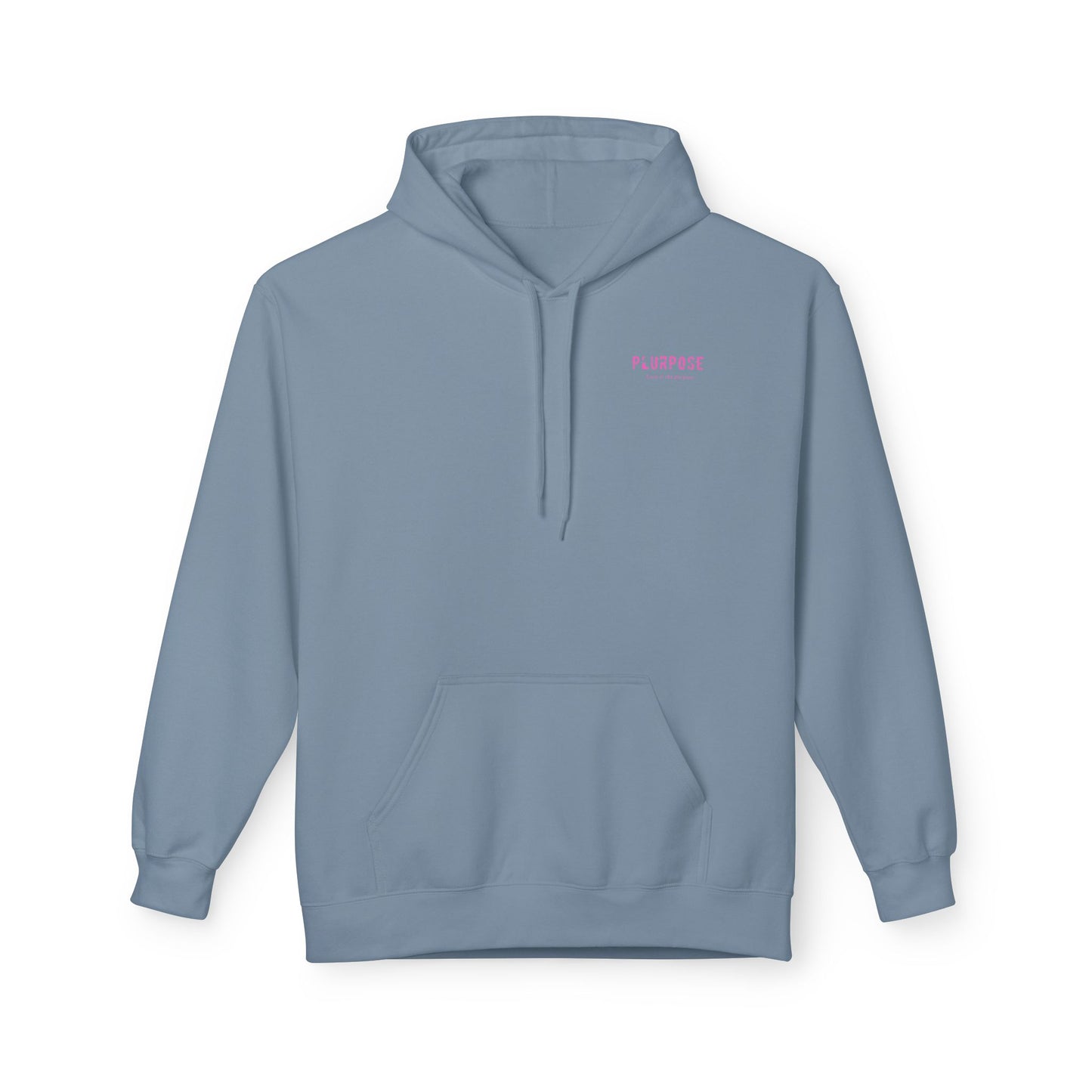 Mindset is Everything- Flower- Fleece Pullover Hoodie