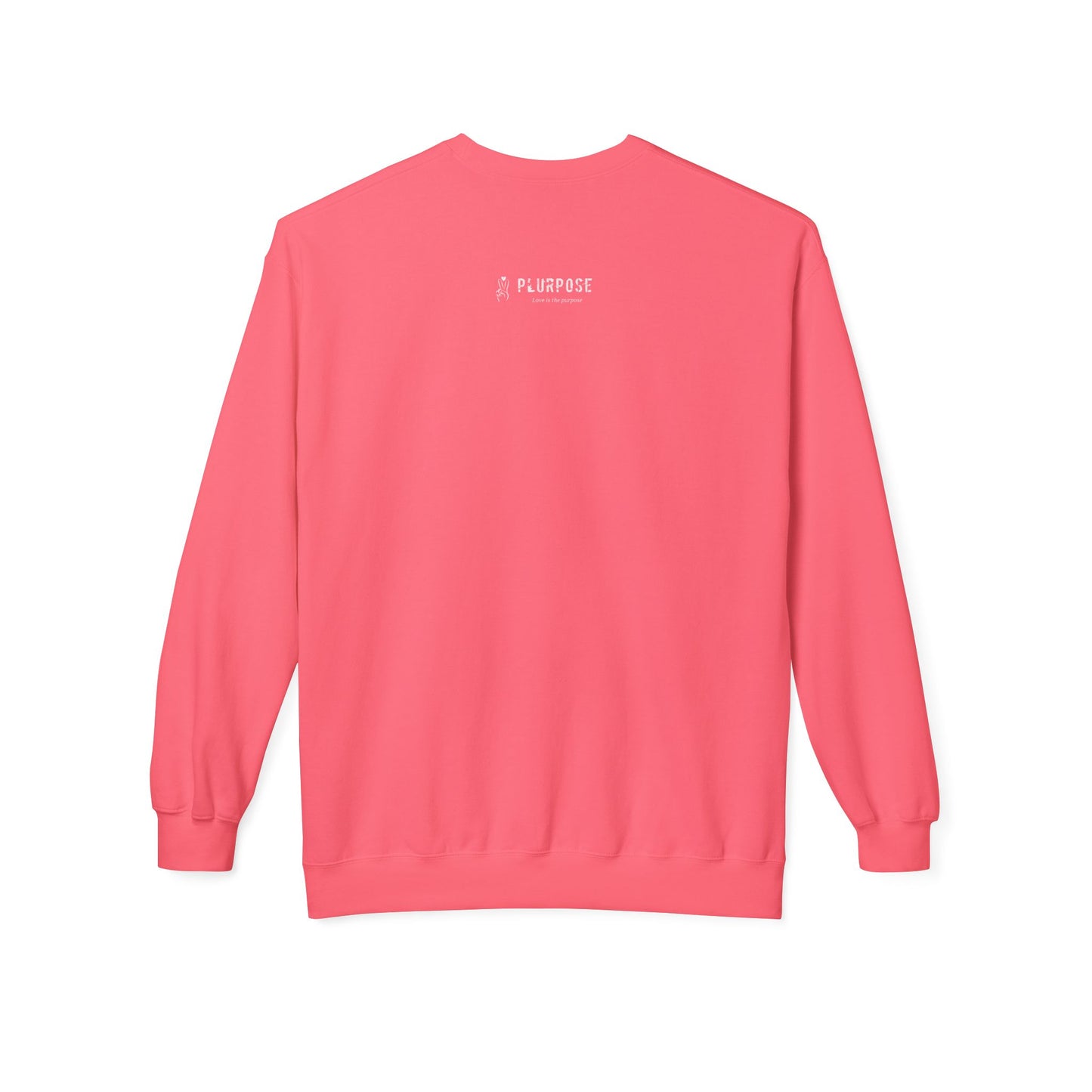 PLURPOSE Statement- Cozy Unisex Crewneck Sweatshirt