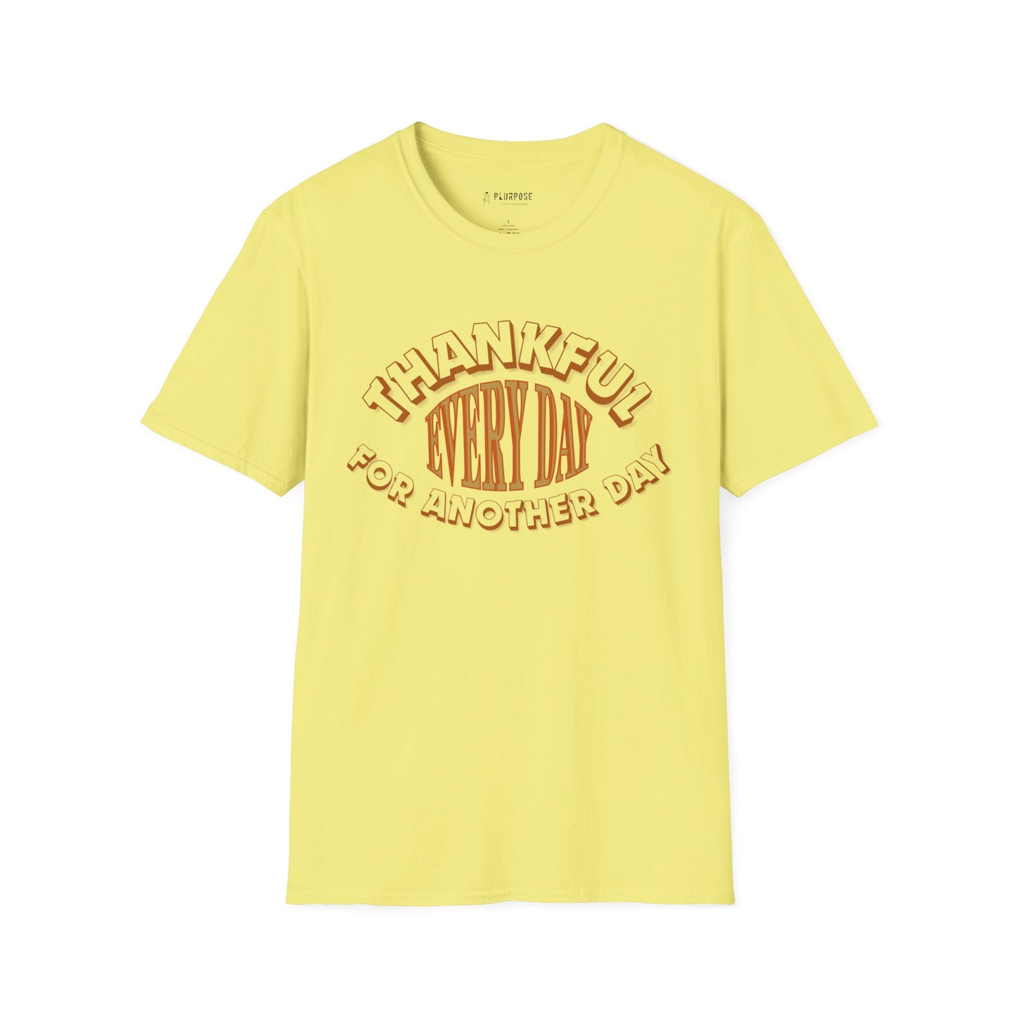 Thankful Every Day - Softstyle T-Shirt, Gratitude Tee