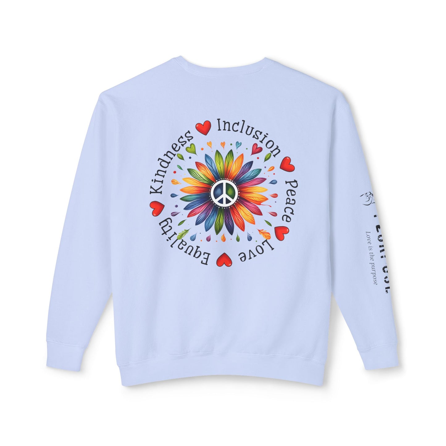 Kindness & Inclusion - Colorful - Crewneck Sweatshirt